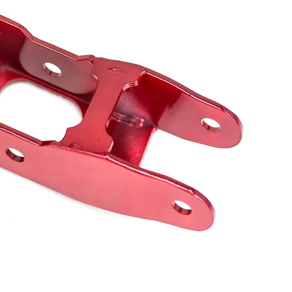 Brazos de control inferiores traseros ajustables Godspeed rojos Gen 2 para 15-21 Subaru WRX STI Foto 3 de 4