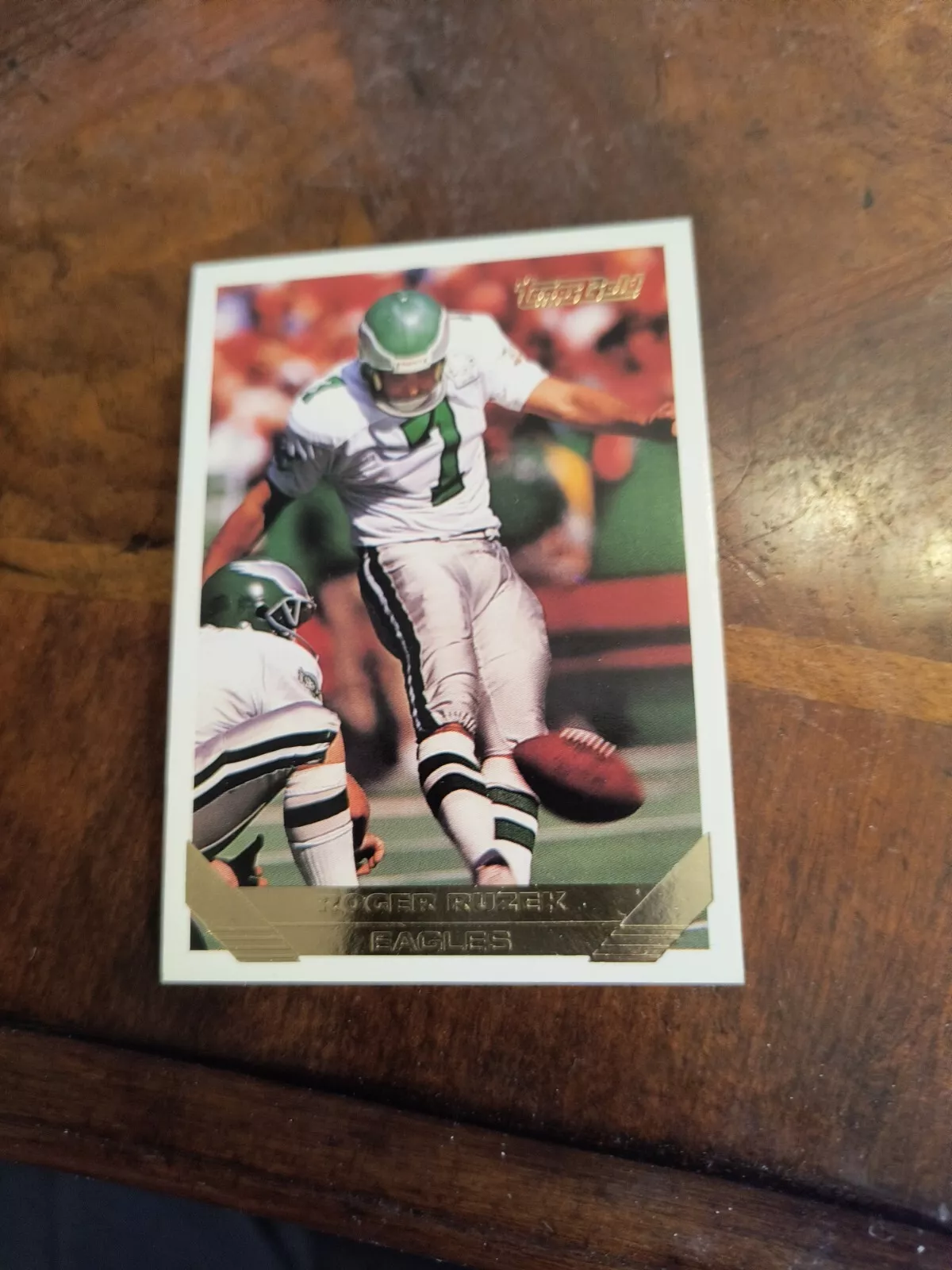 Roger Ruzek trading card
