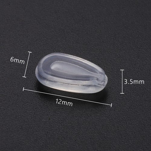 Naso di ricambio in silicone cristallo trasparente per Arnette Dean - Foto 2 di 9