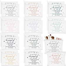 Sieral 20 Pcs Employee Appreciation Week Gifts Cosmetic Bags May You Be Proud...