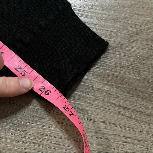 Little Akiabara Girls Black Ribbed Full Length Leggings Size 12Y - Picture 5 of 5
