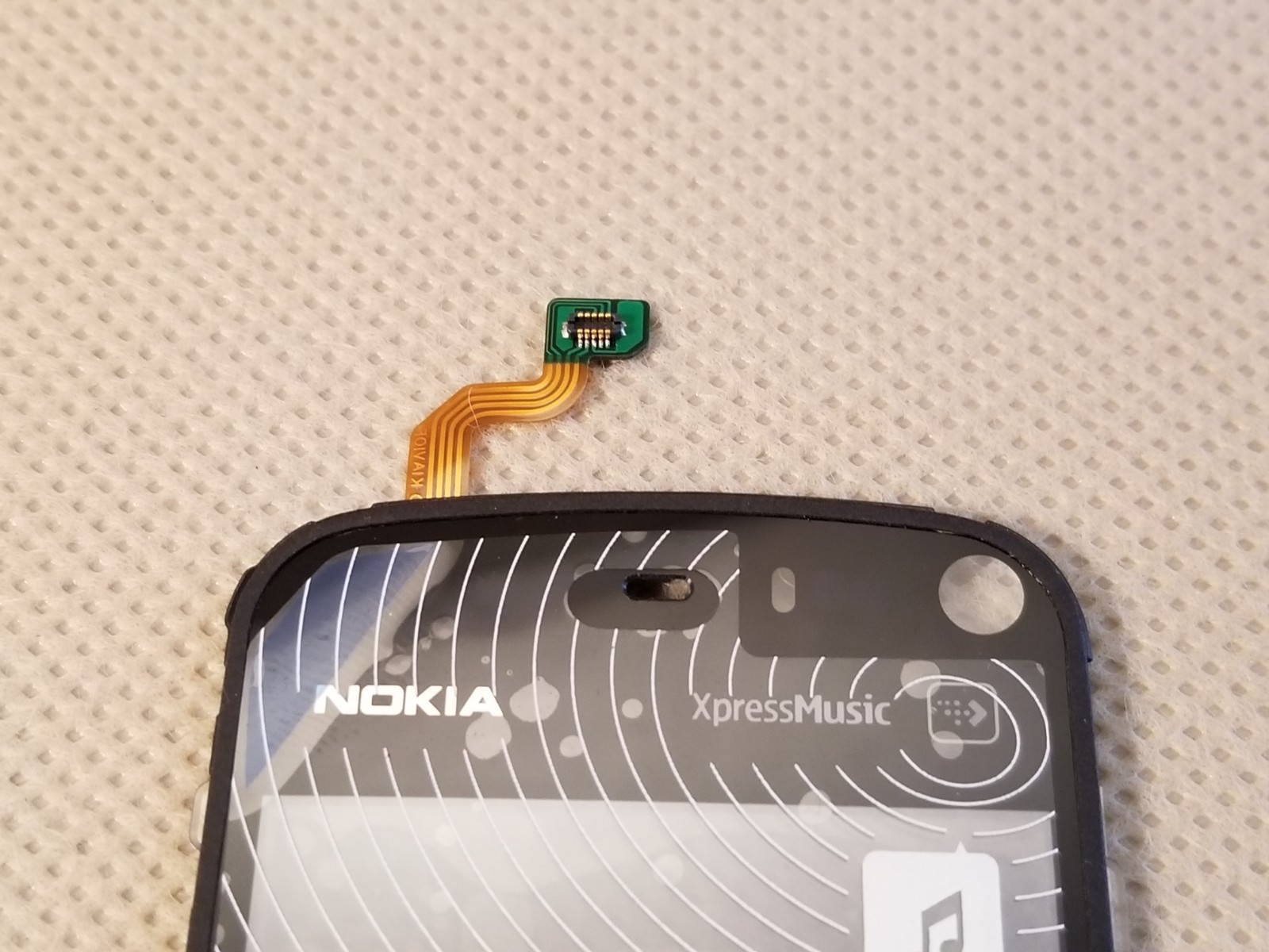 New Nokia OEM Front Touch Screen Digitizer Lens Repair Part 5800