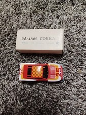 5A-1886 Ideal TCR Cobra Jam Car, red/white/yellow 25, Slotless, MIB