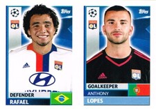LYO Olympique Lyonnais • topps UEFA Champions League 2016/17 album stickers