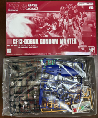 HG 1/144 Gundam Maxter Mobile Suit Fighter G Mac Stars NEW BANDAI