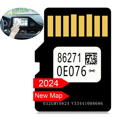 2024 Latest GPS Map for Toyota Navigation SD Card Update OEM USA/CANADA
