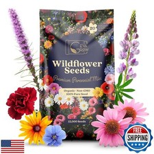 Perennial Wildflower Seeds – GevaGrow 1oz Packet Covers 100 Sq Ft | 20 Specie 320.00 per gallon