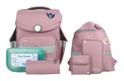 School-Mood Timeless Ocean Collection Schulranzen-Set 6-teilig Calamary Neu