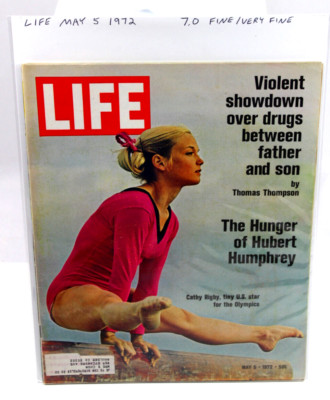 Life Magazine May 5 1972 Olympics Cathy Rigby Humphrey Kennedy (7.0) Fine/VF B&B