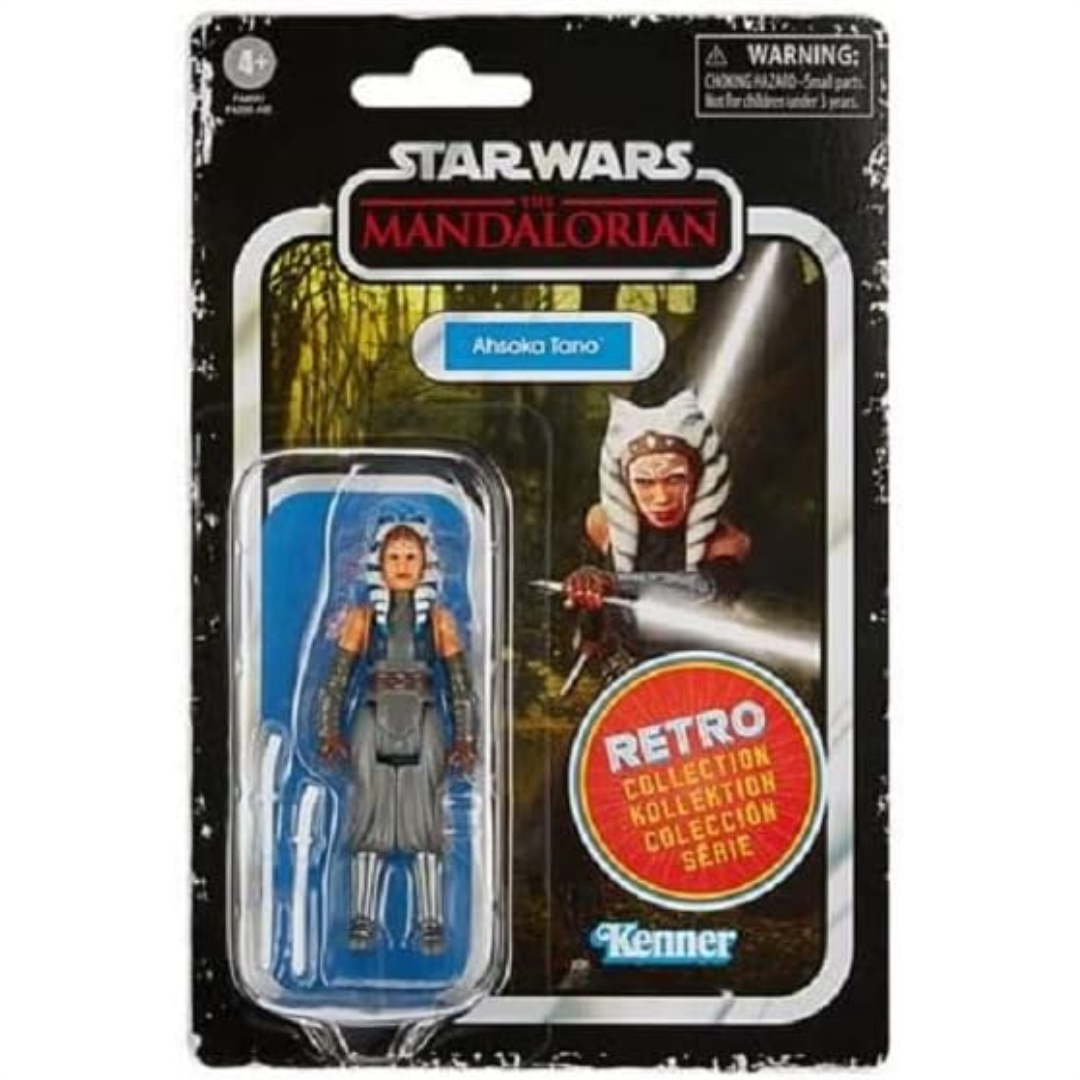 Star Wars The Mandalorian Ahsoka Tano Retro Collection 9.5cm Figure(Box Damaged)