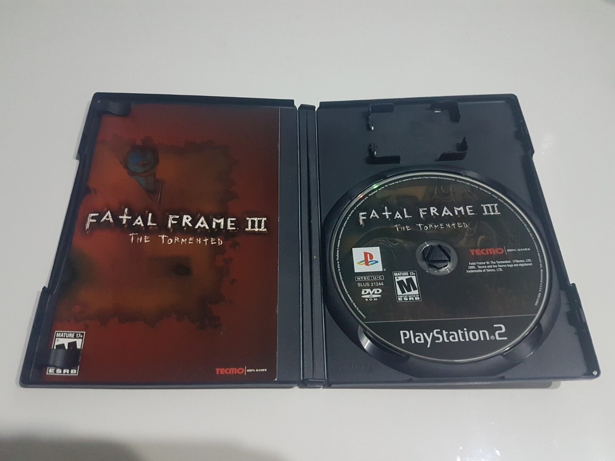 Custodia Originale PlayStation 2 Fatal Frame III The Tormented | Solo Custodia, No Gioco