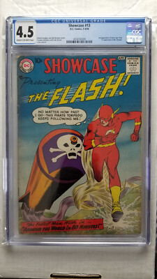 Showcase Flash Showcase #13 CGC 4.5 VG+ 3rd Silver Age Appearance of the Flash | eBay