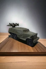Militaria, war machine, Vintage, USSR, Soviet Die Cast, Toy, Armored, Fighting,