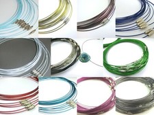 2 Choker Color Choice Stainless Steel Necklace Twist Clasp Stainless Steel Colier