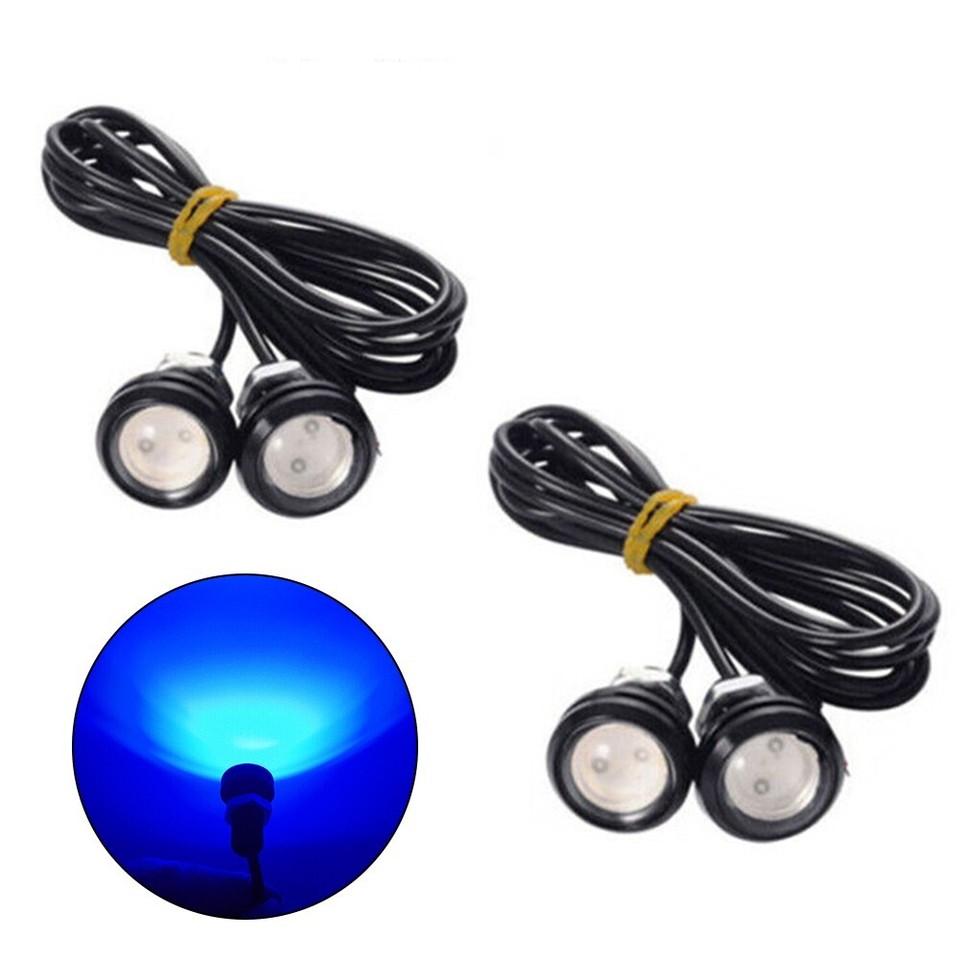 Waterproof Blue LED Lights for Boats and Trailers Rugged Aluminum Alloy
