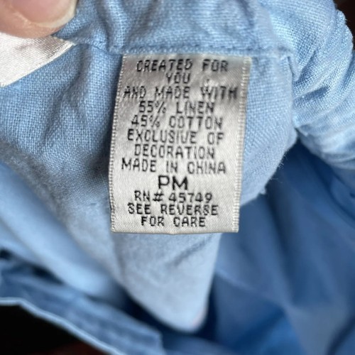 Natalie & Me Petites Medium Weekend Embroidered Linen Capris Pink Pineapples - Picture 13 of 14