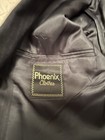 Phoenix Clothes 2 Button Dark Blue Pinstripe Blazer Jacket — photo 5