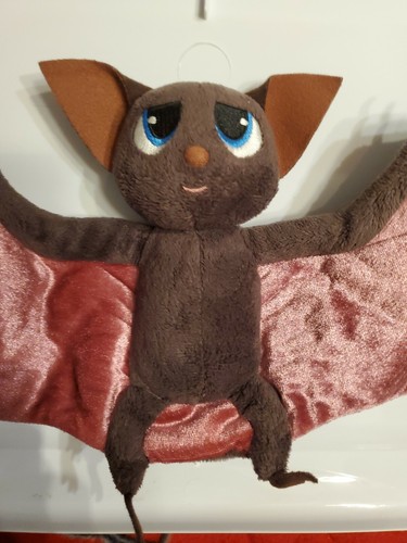 Hotel Transylvania MAVIS Bat Vampire Plush Stuffed Toy Bendable 16" Wing Spand - Picture 2 of 11