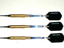Soft Tip Darts, New 16 Gram Brass with Aluminum Spinning Shafts 3731