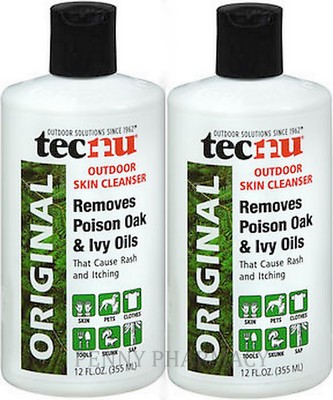 Tecnu Original Skin Cleanser for Poison Ivy & Oak 12oz ( 2 bottles )