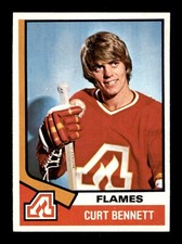 1974-75 TOPPS HOCKEY 1-119 / SEE DROP DOWN MENU FOR CARD YOU WILL RECEIVE