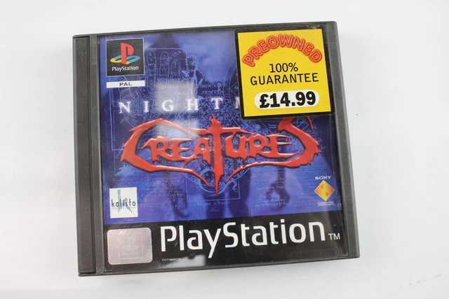 Lot 4 Nightmare Creatures Playstation 1 Complete w/ Booklet 