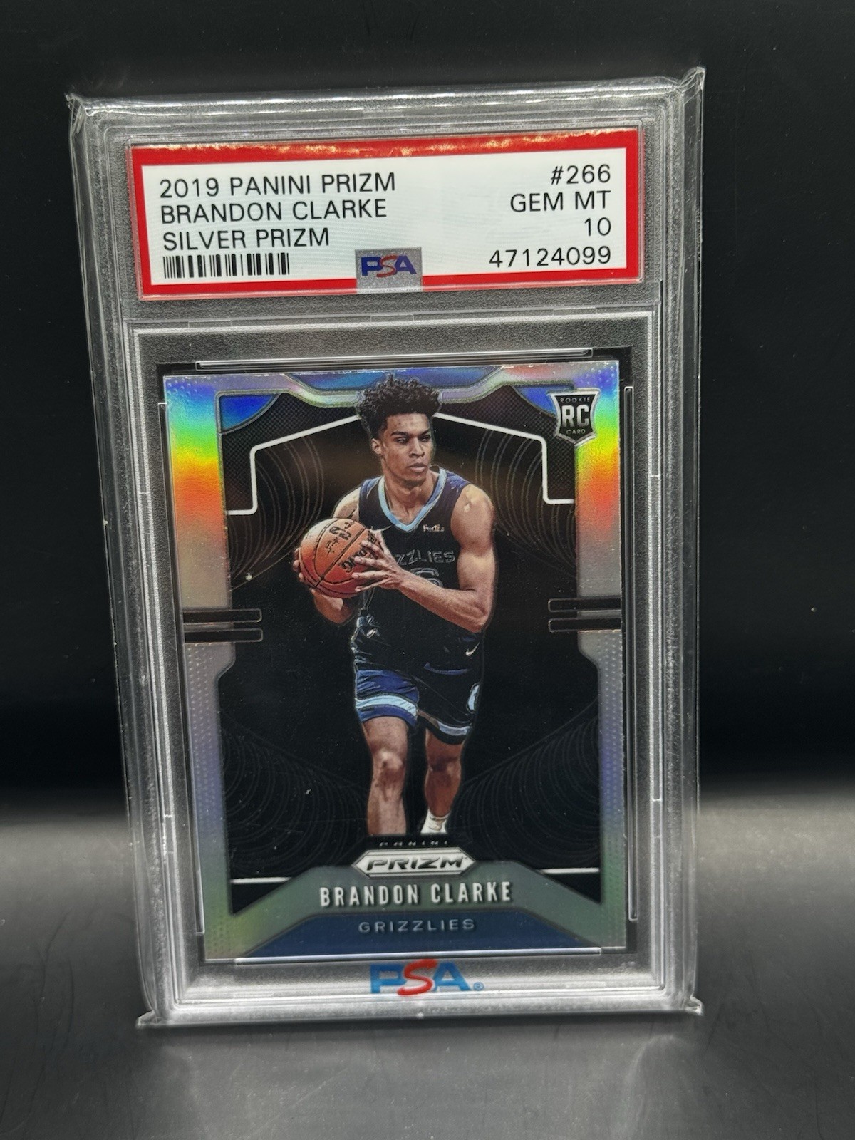 2019-20 Panini Prizm - Rookie Brandon Clarke #266 Silver Prizm (RC)