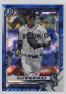 2021 Bowman Chrome Draft Sapphire Edition Julio Rodriguez #BDC-145