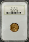 1941-D NGC MS67 “Fatty” Lincoln Wheat Cent 1c - Lustrous Old Holder
