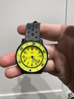 Swiss Army Men Limited Edition Neon Yellow Andre Agassi Striker II