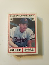 1982 TCMA Baseball's Greatest Sluggers (45) card Set MINT SEALED Babe Ruth AARON