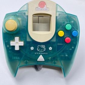SEGA Dreamcast HELLO KITTY Blue Console system Sanrio kawaii 18a