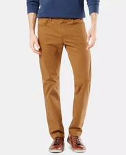 Dockers Men's Supreme Flex Jean-Cut Slim Fit Pants, Gold, Size: 38x30