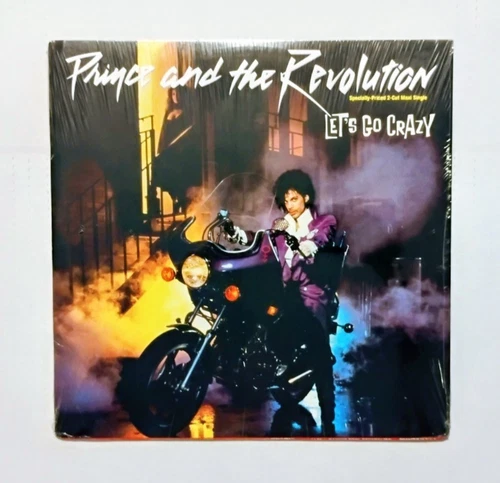 SEALED - PRINCE AND THE REVOLUTION - LET’S GO CRAZY SINGLE 1984 ORIGINAL