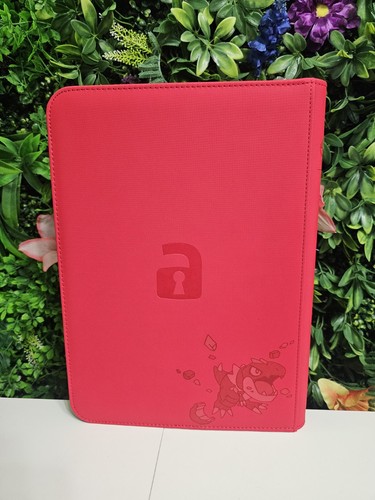 Vault X 9 Pocket Nihil Zero Meowth Tyrunt Laser Engraved Binder Pokemon - Picture 2 of 3