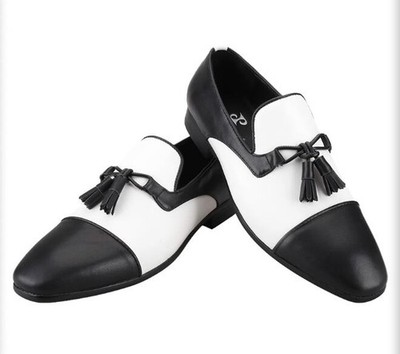 Mens CR Carlorasoll dress Shoes BLACK WHITE CB 11 Amazon.com | Men main image 4