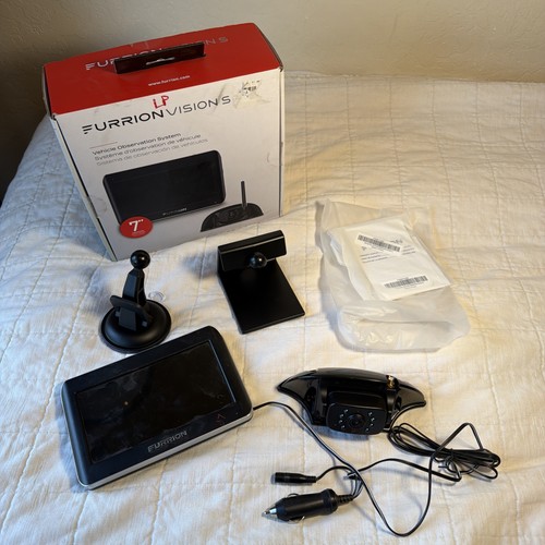 Furrion Vision S 7" Monitor RV Backup Camera System w/ Sharkfin – Set