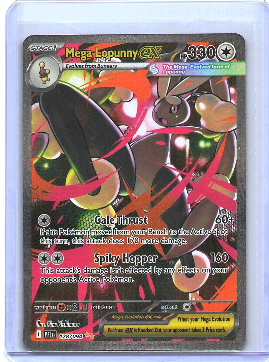 ME02: Phantasmal Flames #128/094 Mega Lopunny ex