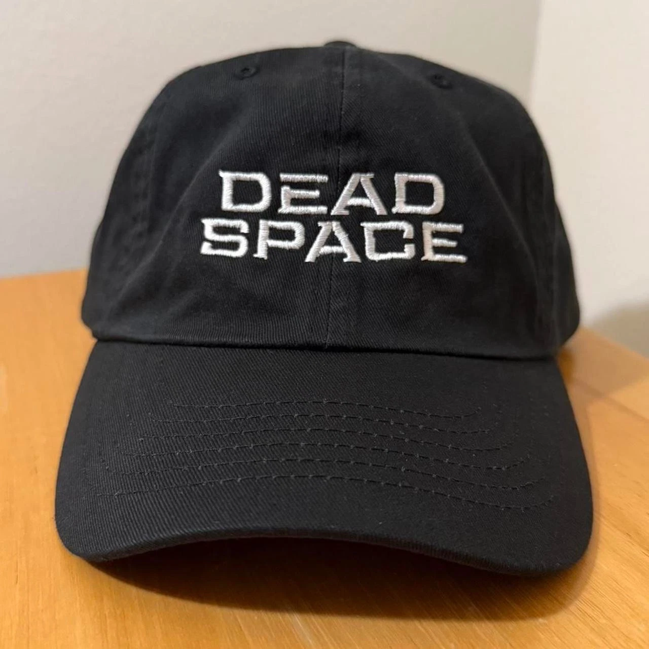 Dead Space Strap Back Dad Hat Horror Video Game Black Baseball Cap Gamer Retro