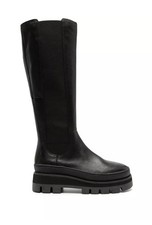 BNIB Clarks Ladies ORIANNA 2 HI Black Leather Knee High Boots Uk size 7 D / 41