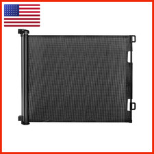 Veraste Retractable Baby Gate For Doorways And Stairs Mesh Safety Gate For Pet