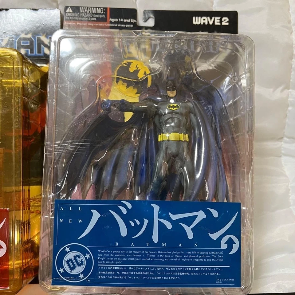 Batman Figure Set 5pcs Batman Robin Joker Penguin Poison Ivy Vintage - Photo 3/4