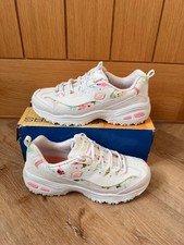 Ladies Skechers D'lites Trainers In VGC Uk Size 5 No Box