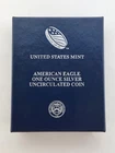 2014-W Burnished American Silver Eagle, OGP