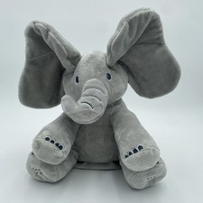 Peek a Boo Elephant Toy - Interactive Singing Elephant Teddy with Flapping Ears