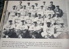 Vtg 1953 Dorsey High School Yearbook Sparky Anderson & Bill Consolo MLB Baseball