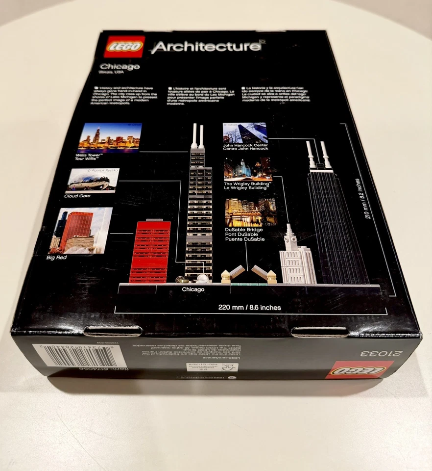 LEGO 21033 Architecture Chicago Skyline RETIRED NEW & SEALED Pickup Welcome - Image 2 of 4