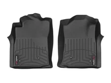 WeatherTech FloorLiner for 2008-2011 Toyota Tacoma - 1st Row, Black