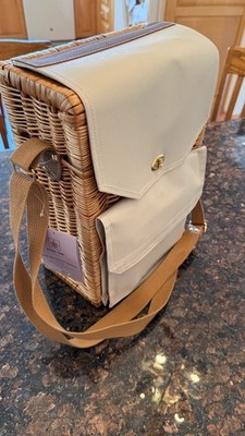 Picnic Time Wine & Cheese Tote Corsica Picnic Basket Insulated - NIB with TAGS