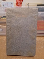 Little Men by Louisa M Alcott. Vintage Book Prunell Victorian? antique B8